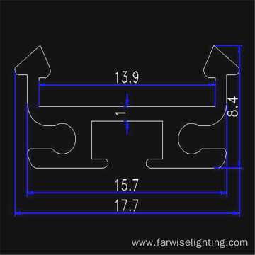 Light Fixtures LED Strip Aluminum Channel Profile